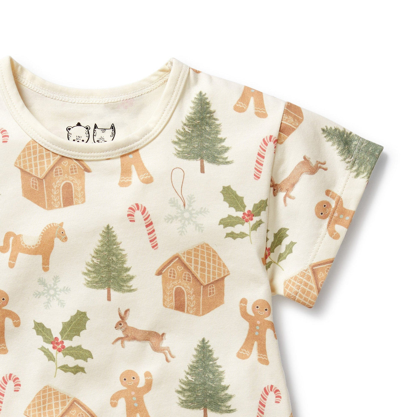 Wilson & Frenchy - Holly Jolly Magic Organic Growsuit Growsuit Wilson & Frenchy 