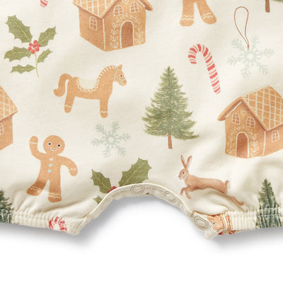 Wilson & Frenchy - Holly Jolly Magic Organic Growsuit Growsuit Wilson & Frenchy 