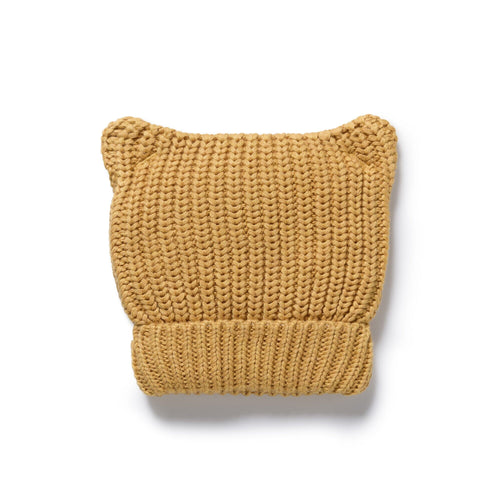 Wilson & Frenchy - Honey Drop Organic Knitted Bear Hat