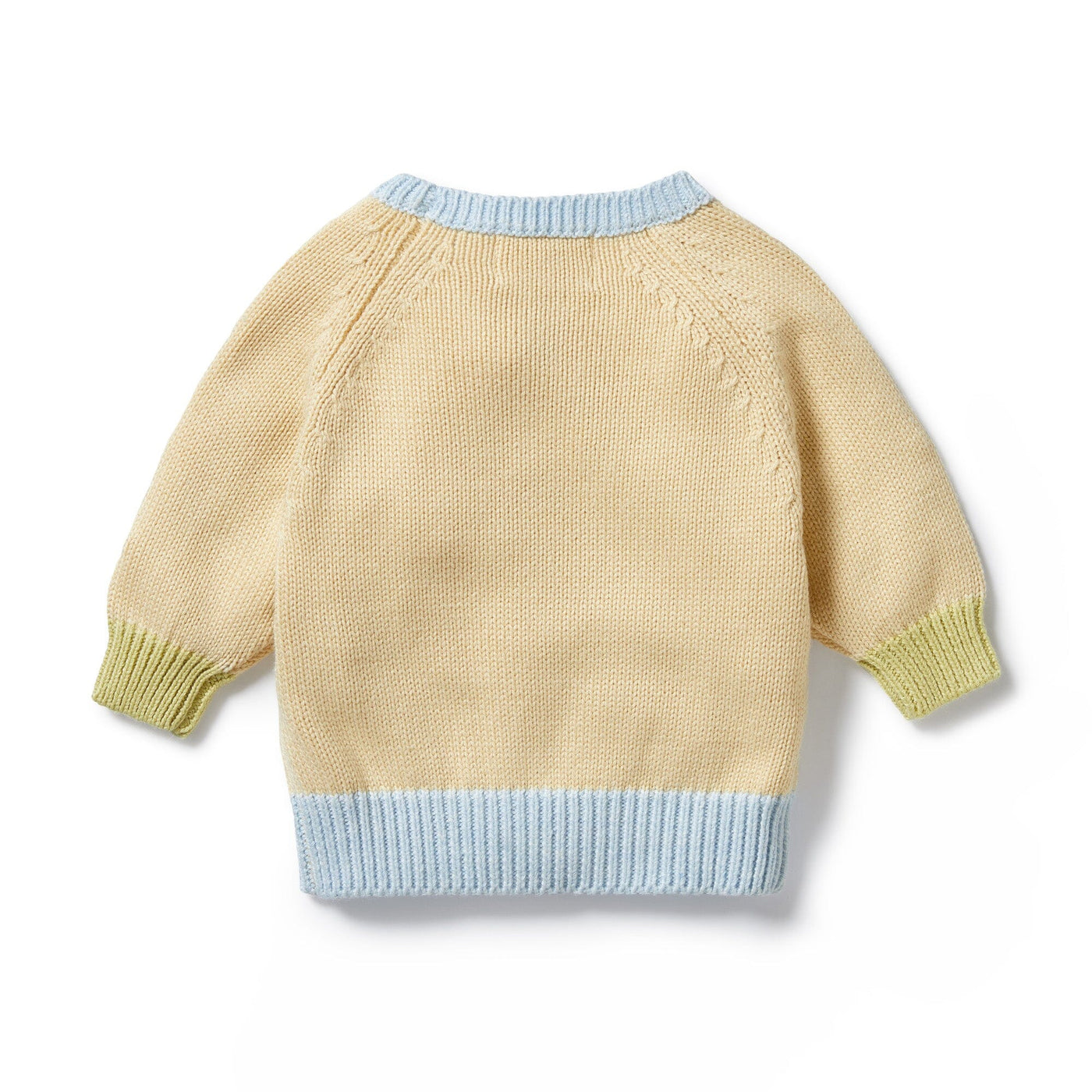 Wilson & Frenchy Knitted Jacquard Jumper - Dew Knitted Jumper Wilson & Frenchy 