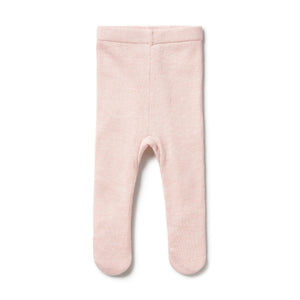 Wilson & Frenchy - Knitted Legging with Feet Pink