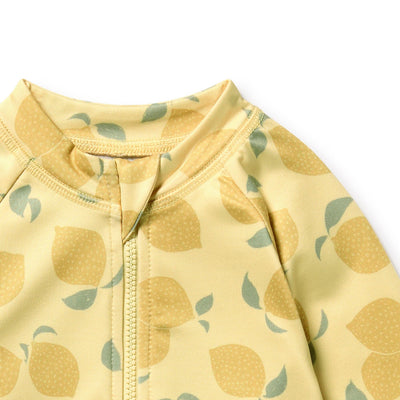 Wilson & Frenchy - Lemon Drop Long Sleeved Swimsuit One-Piece Swimsuit Wilson & Frenchy 