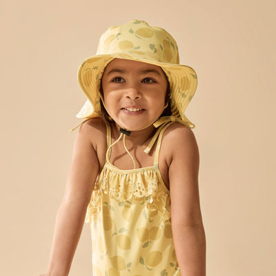 Wilson & Frenchy - Lemon Drop Swim Sun Hat Swim Hat Wilson & Frenchy 