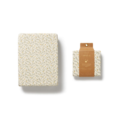 Wilson & Frenchy - Lemon Leaf Organic Bassinet Sheet Bassinet Sheet Wilson & Frenchy 