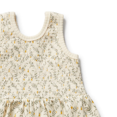 Wilson & Frenchy - Lemon Leaf Organic Dress Set Matching Set Wilson & Frenchy 