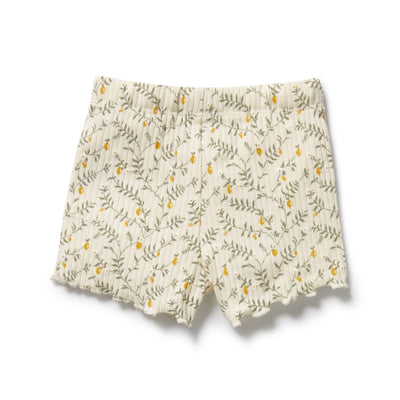 Wilson & Frenchy - Lemon Leaf Organic Short Shorts Wilson & Frenchy 