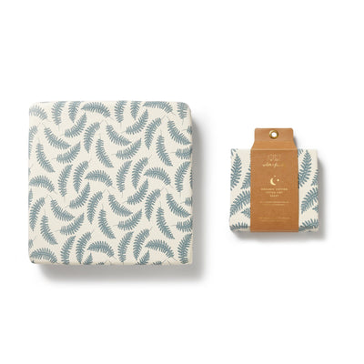Wilson & Frenchy - Little Fronds Organic Cot Sheet Cot Sheet Wilson & Frenchy 