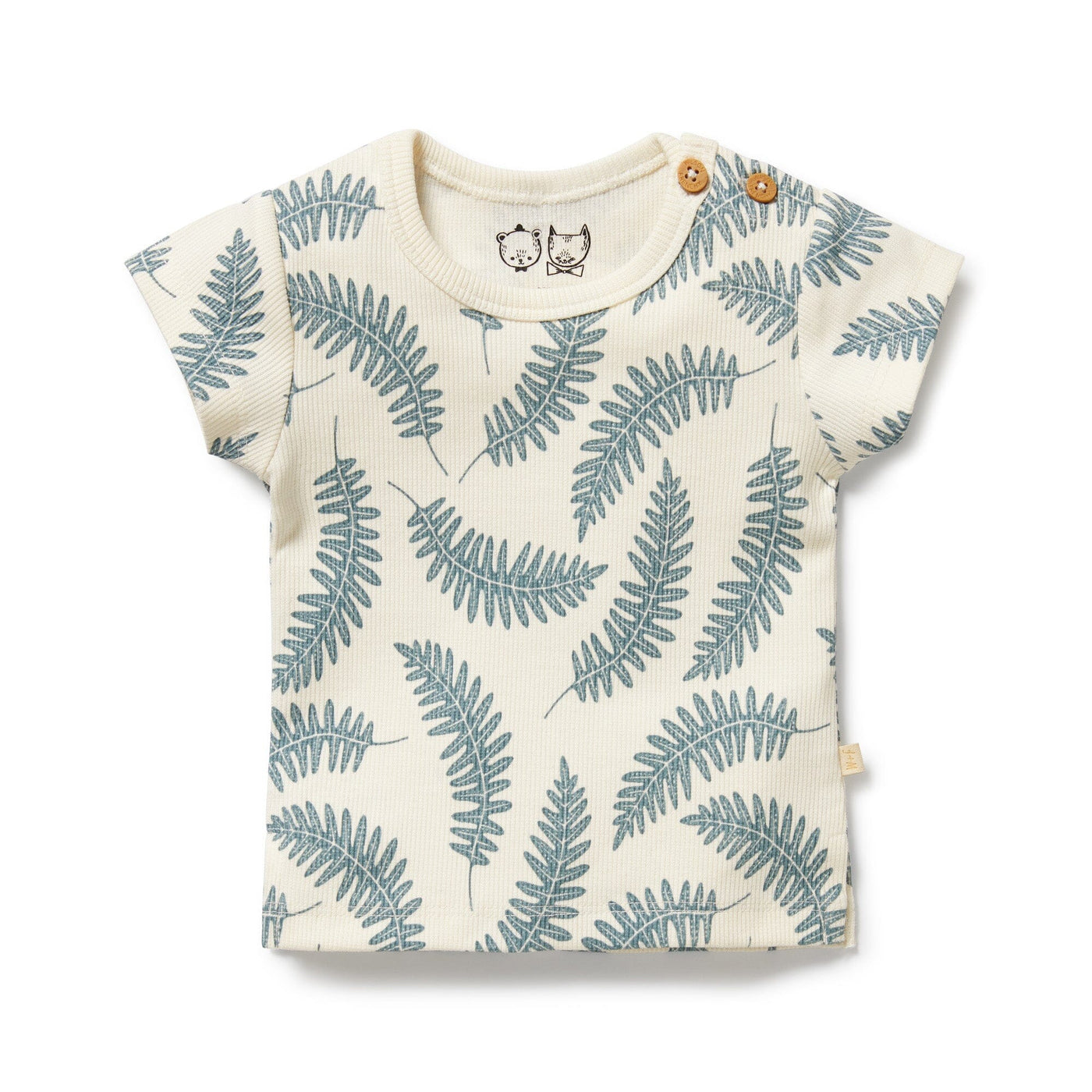 Wilson & Frenchy - Little Fronds Organic Tee Short Sleeve T-Shirt Wilson & Frenchy 