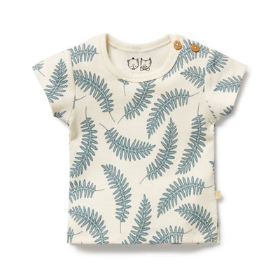 Wilson & Frenchy - Little Fronds Organic Tee Short Sleeve T-Shirt Wilson & Frenchy 
