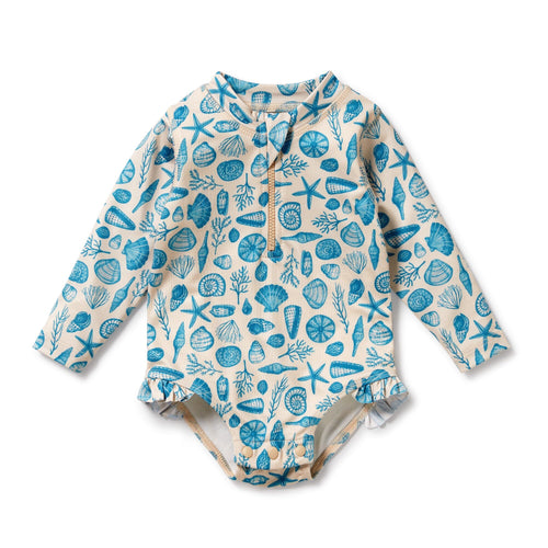 Wilson & Frenchy - Long Sleeve Swimsuit Shells