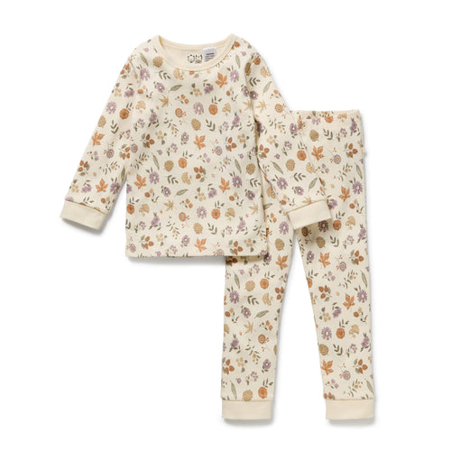 Wilson & Frenchy - Maple Glow Organic Long Sleeved Pyjamas
