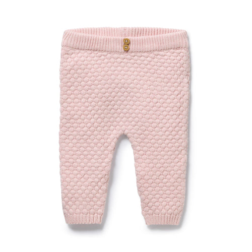 Wilson & Frenchy - Marshmellow Organic Knitted Bauble Legging