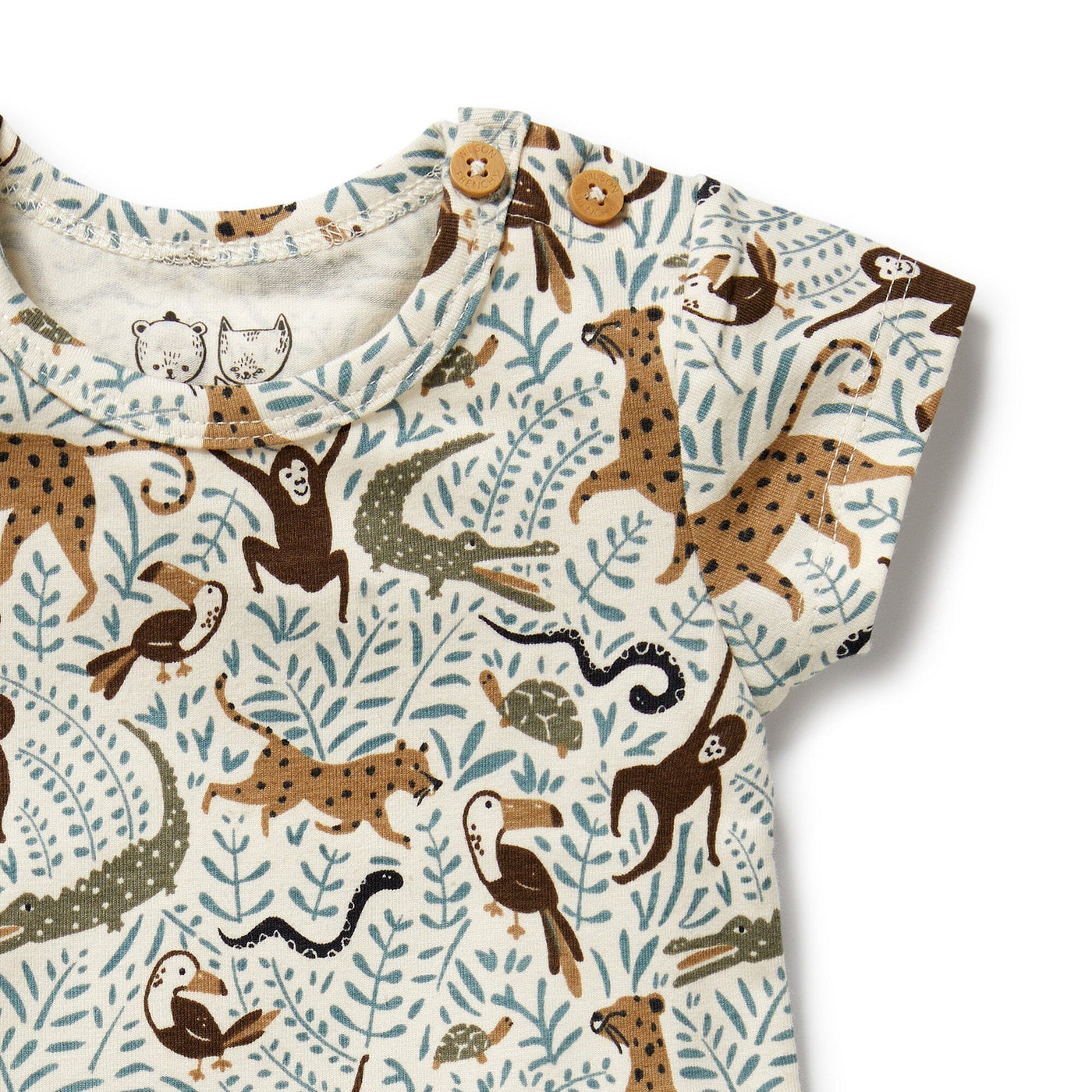 Wilson & Frenchy - Mini Jungle Organic Tee Short Sleeve T-Shirt Wilson & Frenchy 
