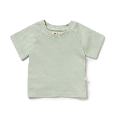 Wilson & Frenchy - Mint Organic Dyed Tee Short Sleeve T-Shirt Wilson & Frenchy 