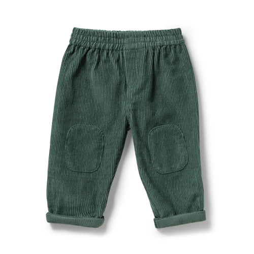 Wilson & Frenchy - Moss Green Organic Cord Pant