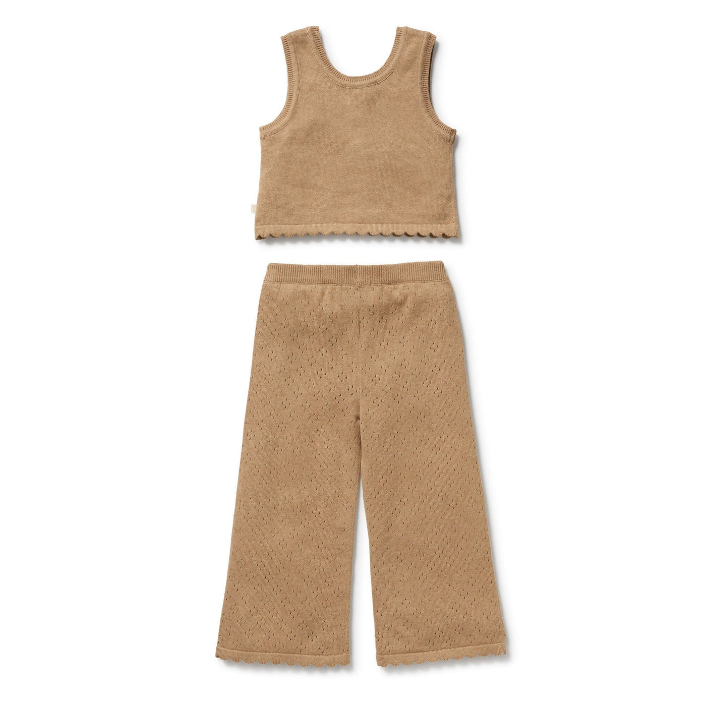 Wilson & Frenchy - Oat Organic Knitted Set Matching Set Wilson & Frenchy 