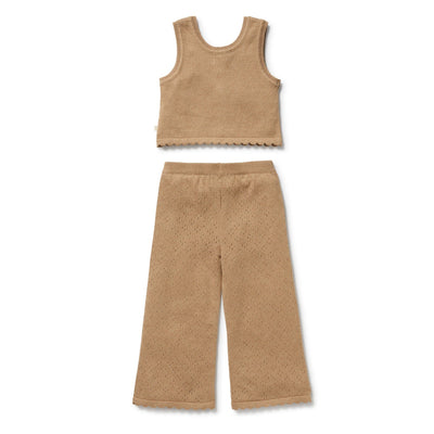 Wilson & Frenchy - Oat Organic Knitted Set Matching Set Wilson & Frenchy 
