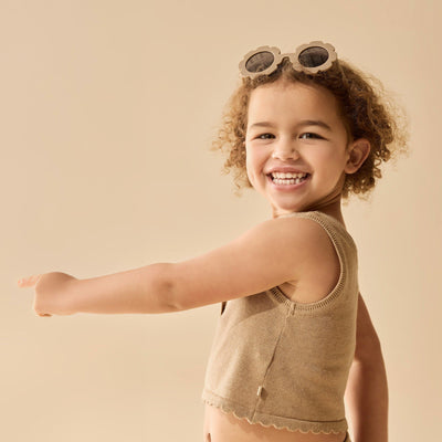 Wilson & Frenchy - Oat Organic Knitted Set Matching Set Wilson & Frenchy 