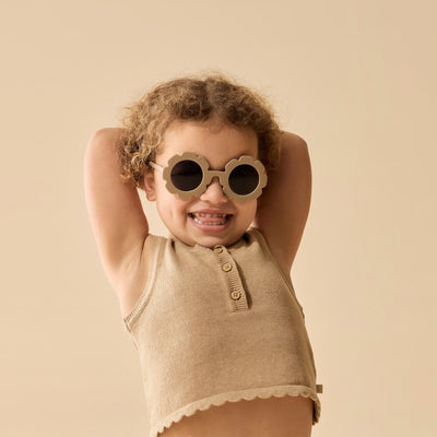 Wilson & Frenchy - Oat Organic Knitted Set Matching Set Wilson & Frenchy 