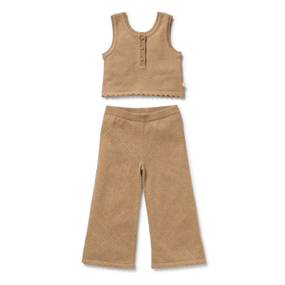 Wilson & Frenchy - Oat Organic Knitted Set Matching Set Wilson & Frenchy 