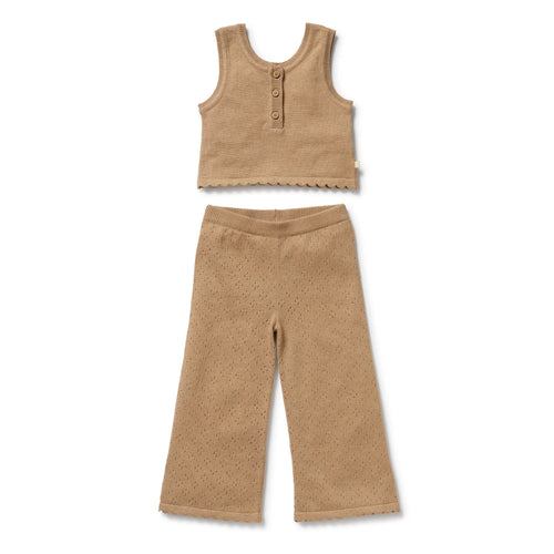 Wilson & Frenchy - Organic Knitted Set | Oat