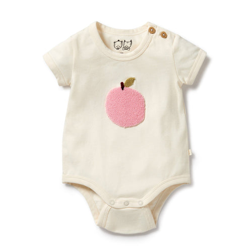 Wilson & Frenchy - Organic Bodysuit Peachy