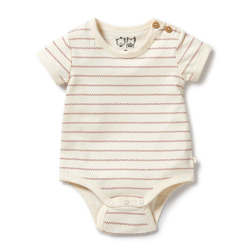 Wilson & Frenchy - Organic Bodysuit Squiggle