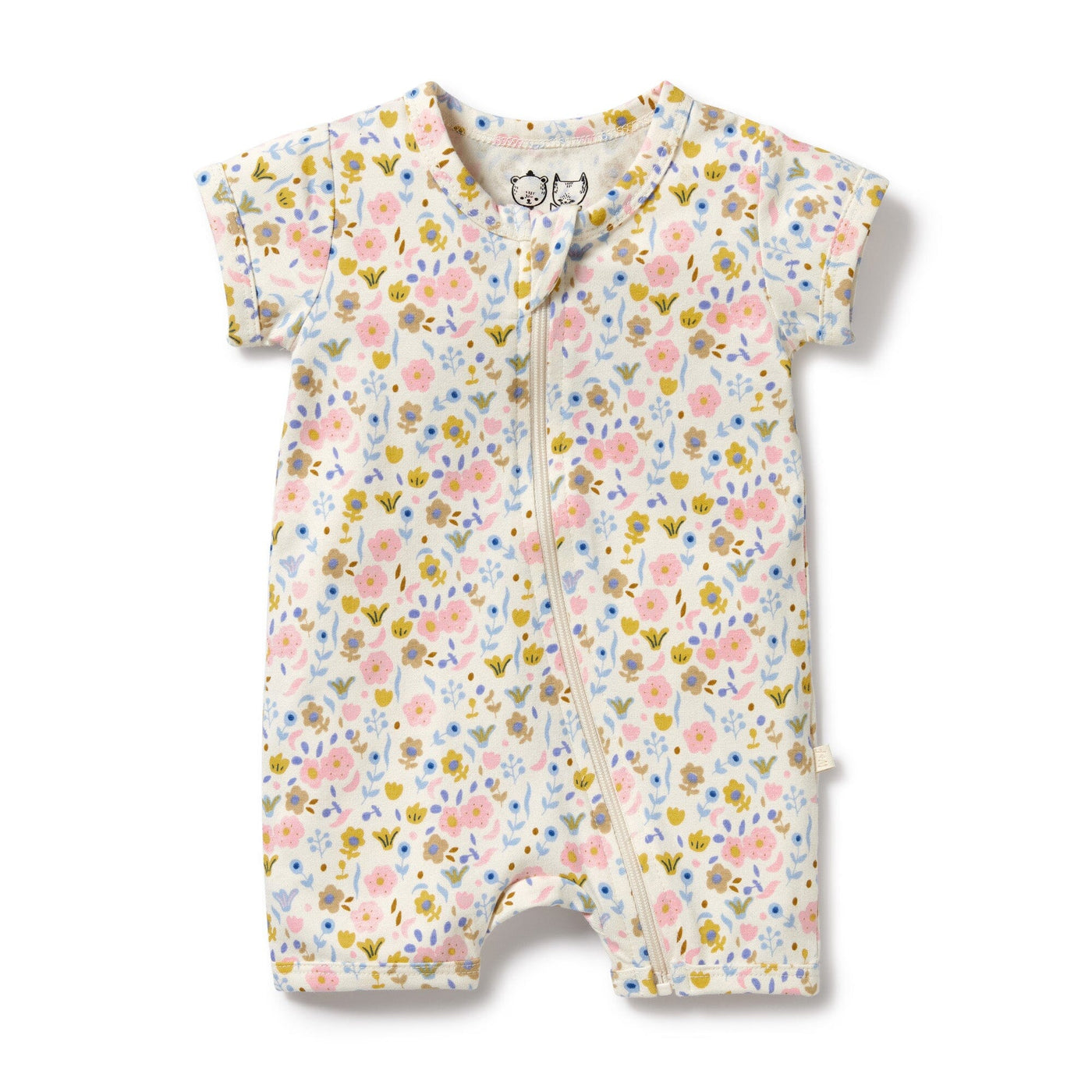 Wilson & Frenchy - Organic Boyleg Zipsuit Ava Floral Zipsuit Wilson & Frenchy 