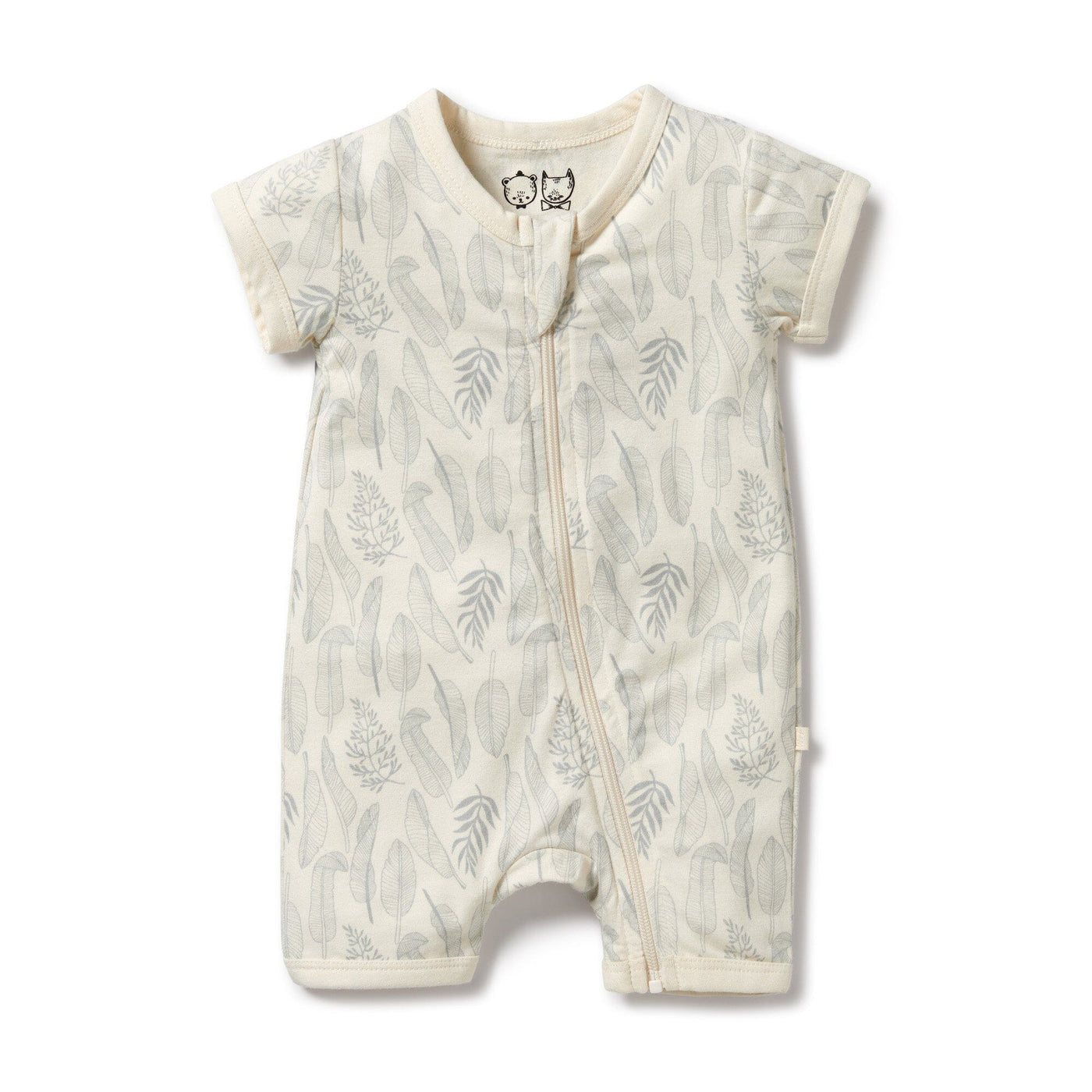 Wilson & Frenchy - Organic Boyleg Zipsuit New Leaf Zipsuit Wilson & Frenchy 