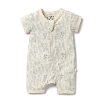 Wilson & Frenchy - Organic Boyleg Zipsuit New Leaf Zipsuit Wilson & Frenchy 