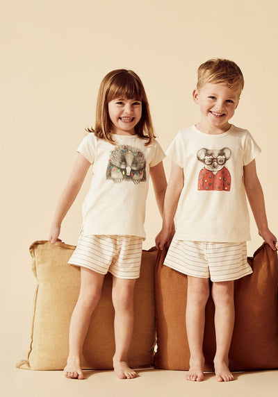 Wilson & Frenchy - Organic Christmas Pyjamas Koala Short Sleeve Pyjamas Wilson & Frenchy 