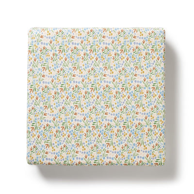 Wilson & Frenchy Organic Cot Sheet - Tinker Floral Cot Sheet Wilson & Frenchy 