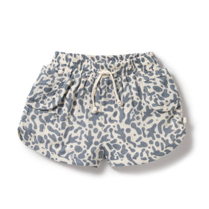 Wilson & Frenchy - Organic Crinkle Short Blue Coral