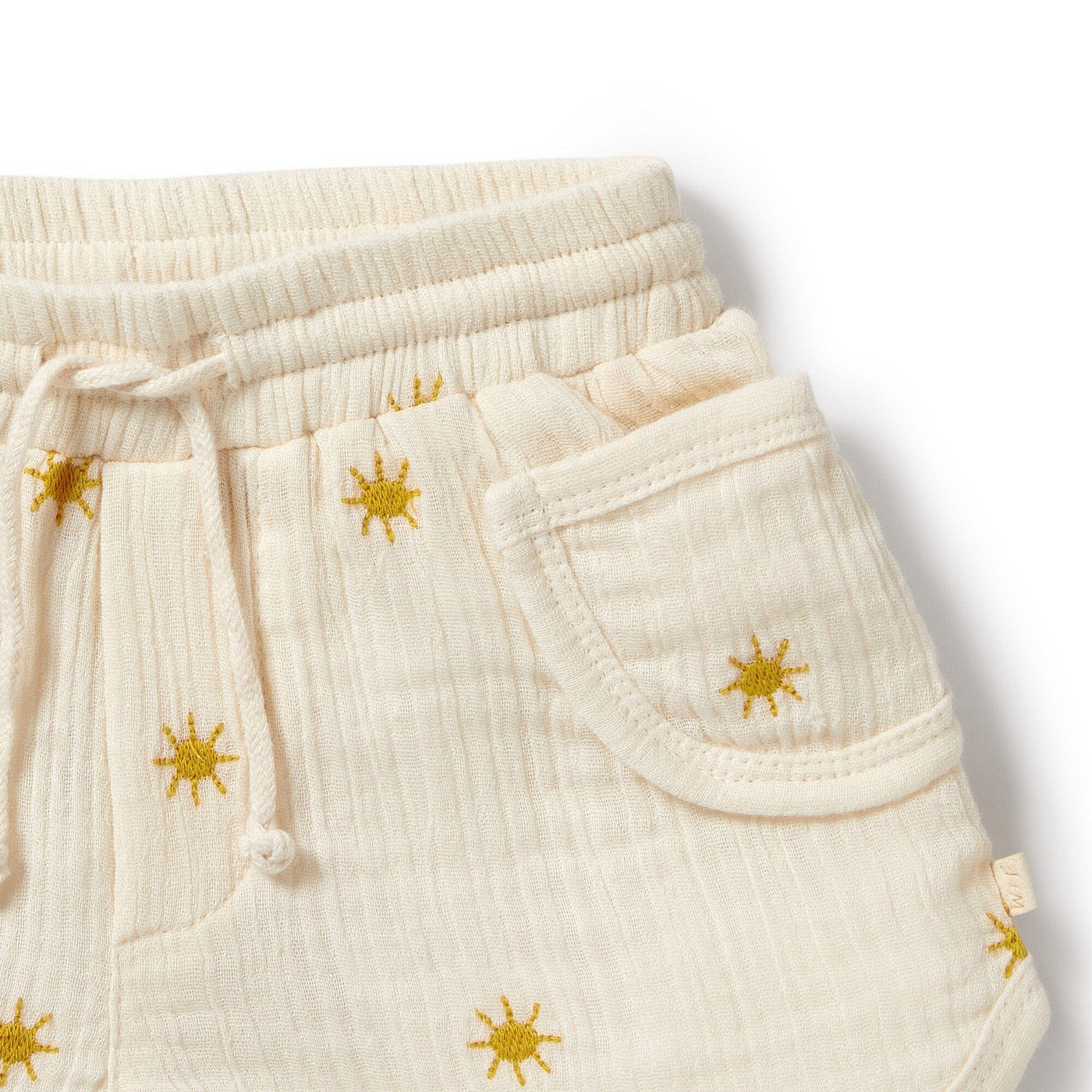 Wilson & Frenchy - Organic Crinkle Short Sunshine Shorts Wilson & Frenchy 