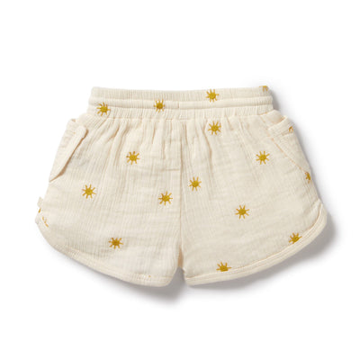 Wilson & Frenchy - Organic Crinkle Short Sunshine Shorts Wilson & Frenchy 