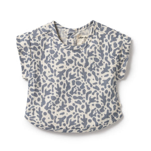 Wilson & Frenchy - Organic Crinkle Tee Blue Coral