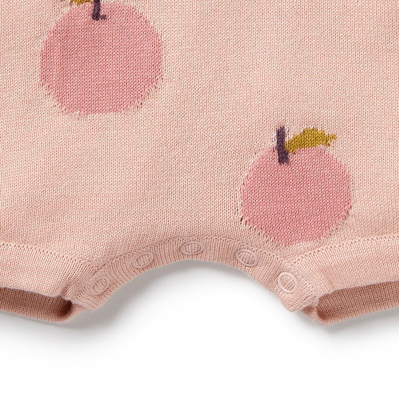 Wilson & Frenchy - Organic Knitted Growsuit Just Peachy Growsuit Wilson & Frenchy 