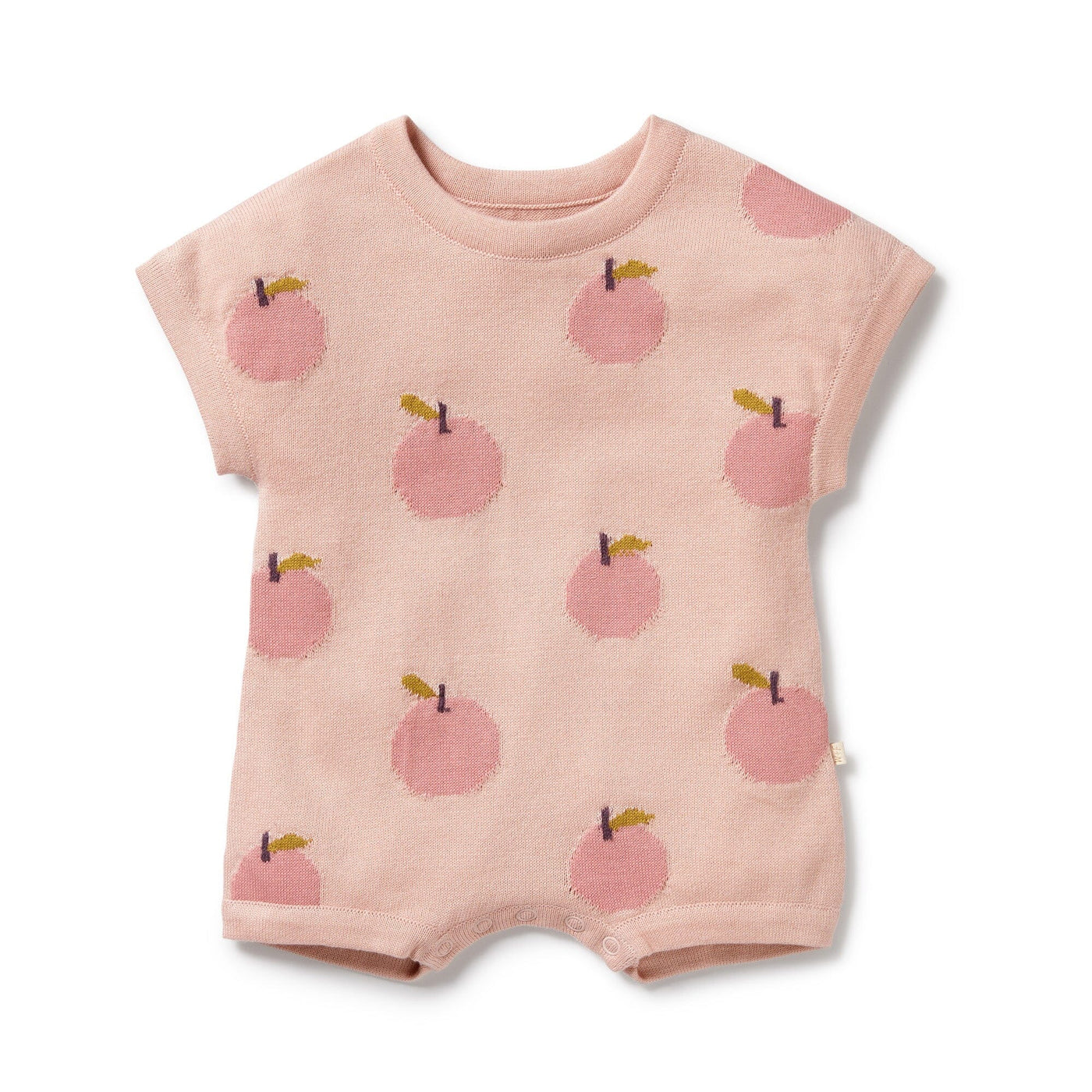 Wilson & Frenchy - Organic Knitted Growsuit Just Peachy Growsuit Wilson & Frenchy 