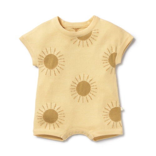 Wilson & Frenchy - Organic Knitted Growsuit Sunshine - PREORDER