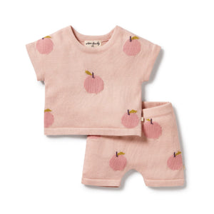 Wilson & Frenchy - Organic Knitted Set Just Peachy