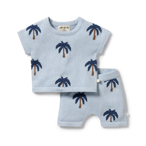 Wilson & Frenchy - Organic Knitted Set Little Palm