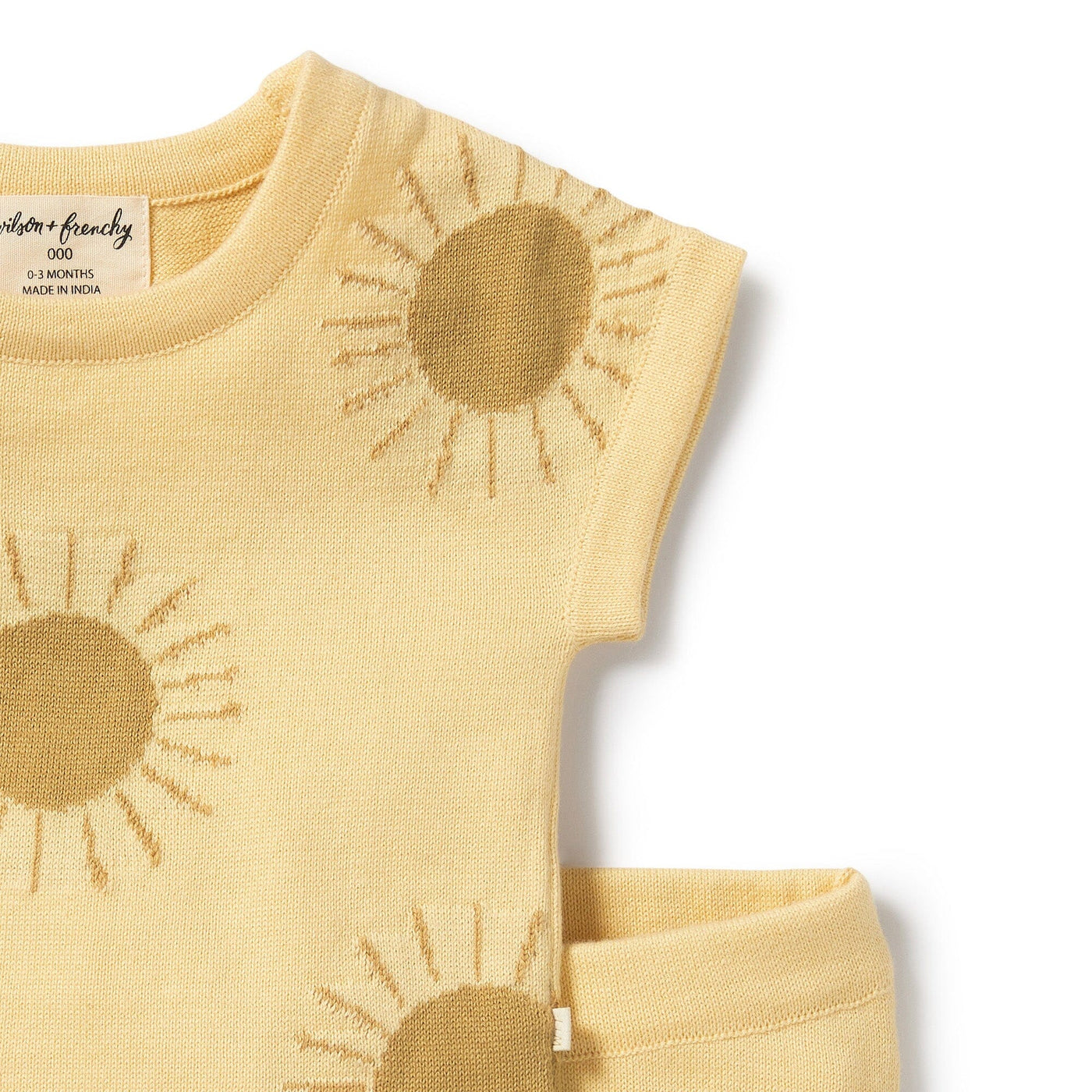 Wilson & Frenchy - Organic Knitted Set Sunshine Matching Set Wilson & Frenchy 