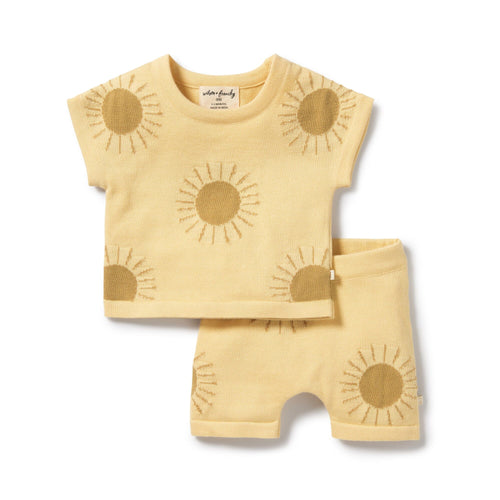 Wilson & Frenchy - Organic Knitted Set Sunshine - PREORDER