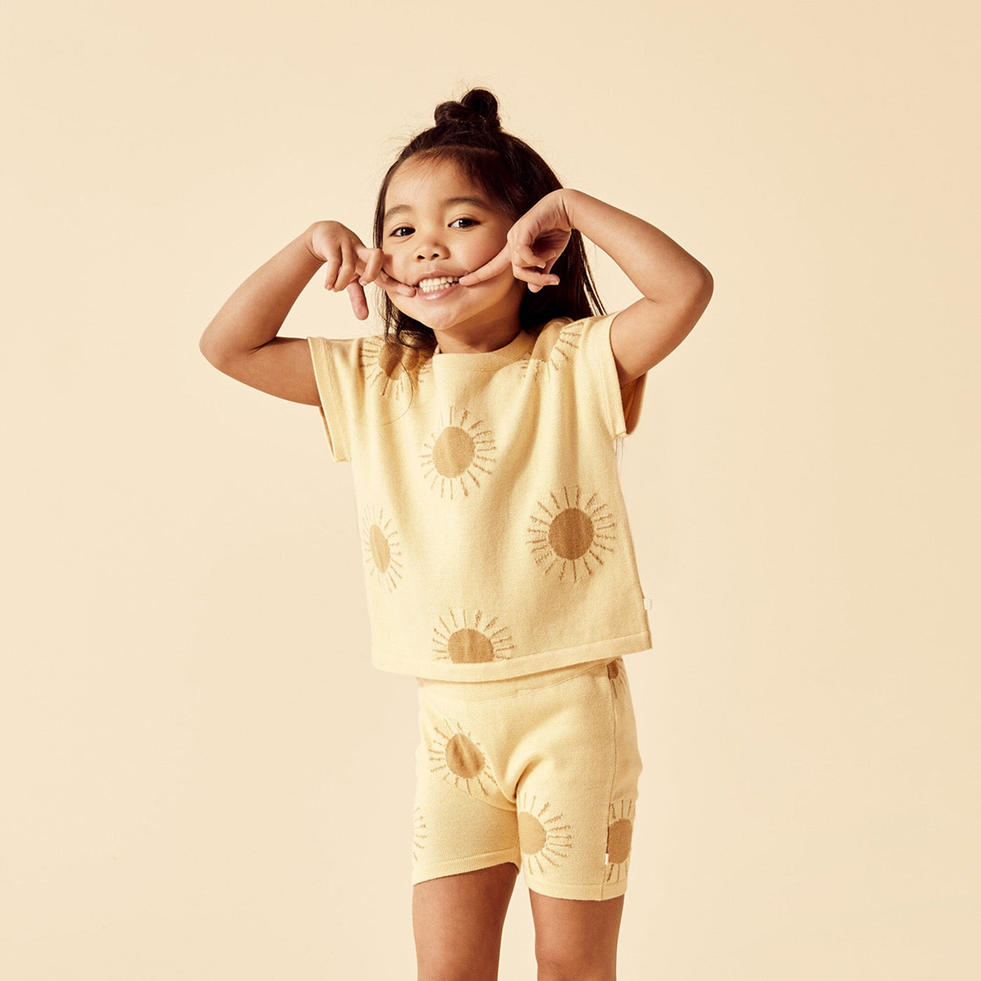 Wilson & Frenchy - Organic Knitted Set Sunshine Matching Set Wilson & Frenchy 