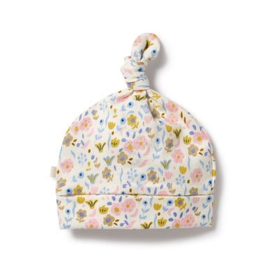 Wilson & Frenchy - Organic Knot Hat Ava Floral Beanie Wilson & Frenchy 