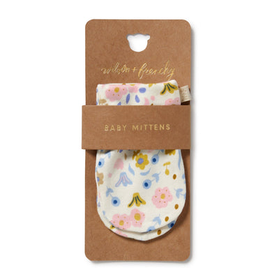 Wilson & Frenchy - Organic Mittens Ava Floral Mittens Wilson & Frenchy 