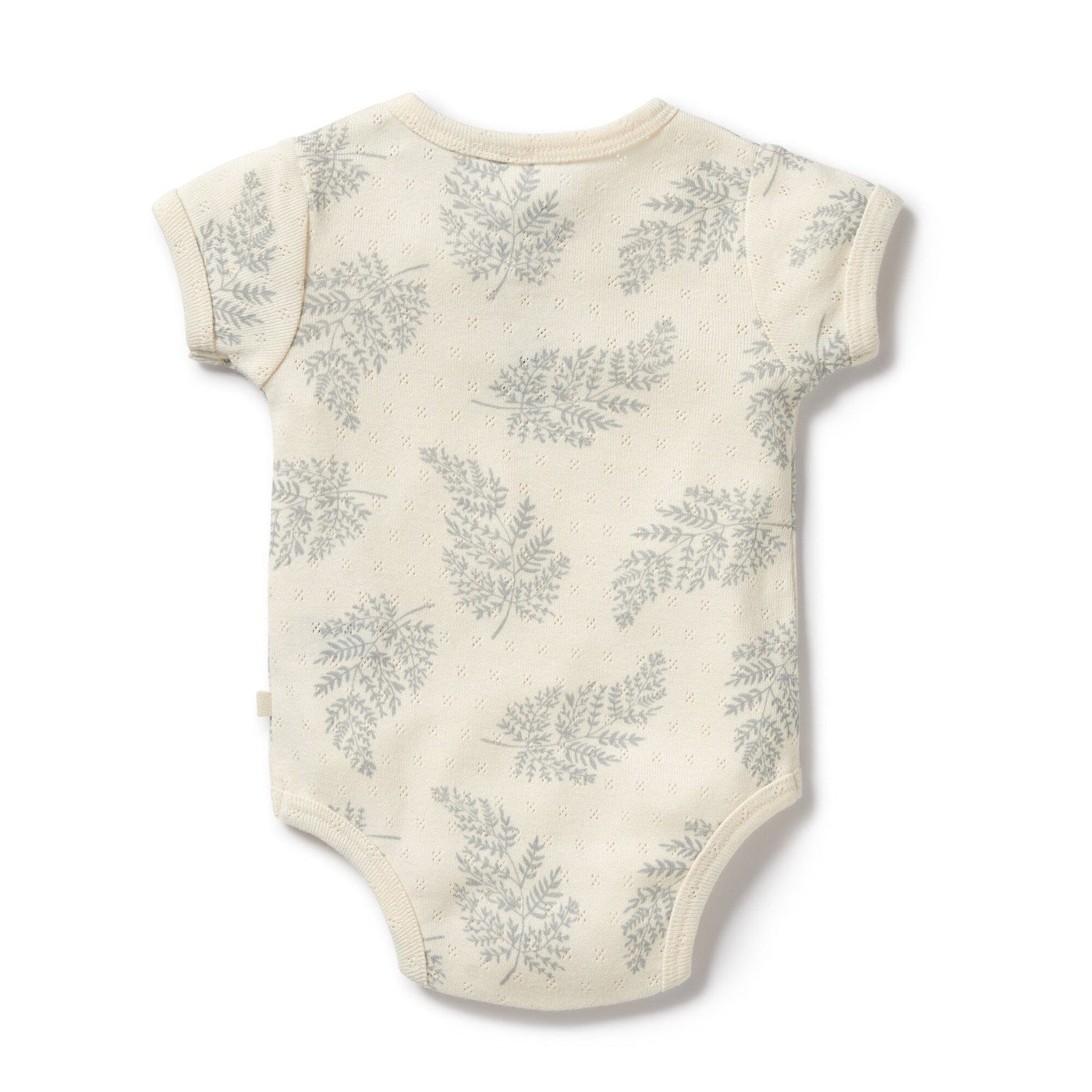 Wilson & Frenchy - Organic Pointelle Bodysuit Forever Ferns Bodysuit Wilson & Frenchy 