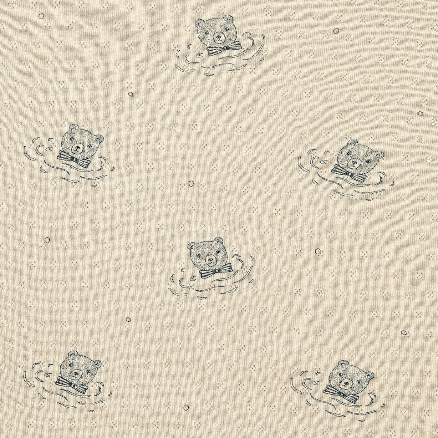 Wilson & Frenchy - Organic Pointelle Cot Sheet Little Bear Cot Sheet Wilson & Frenchy 