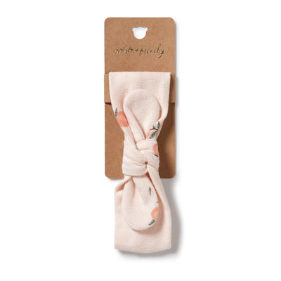 Wilson & Frenchy - Organic Pointelle Headband Peaches Headband Wilson & Frenchy 