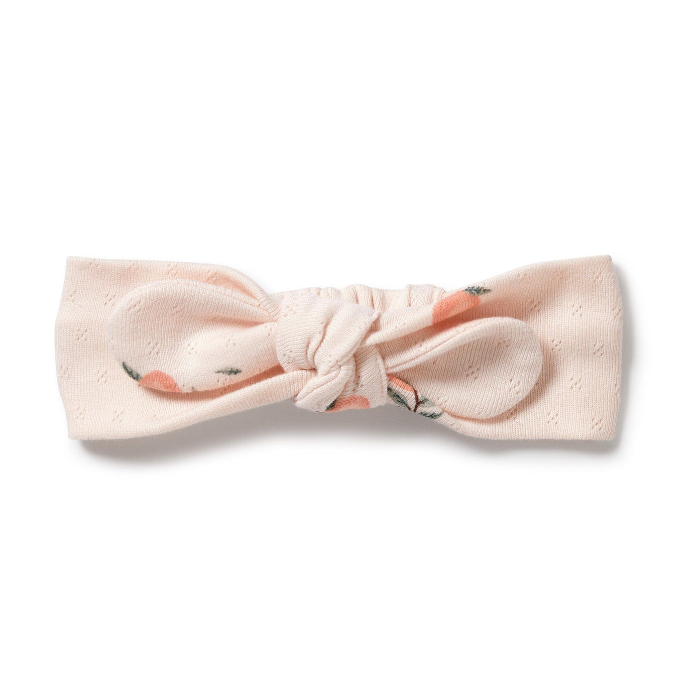 Wilson & Frenchy - Organic Pointelle Headband Peaches Headband Wilson & Frenchy 